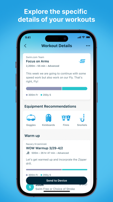 Swim.com: Swim Tracker screenshot 6