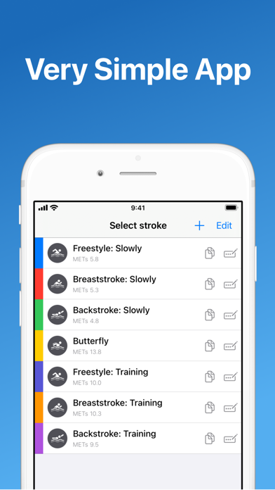Swimming Log screenshot 4