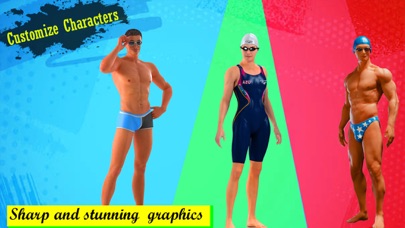 Swimming Pool Race Games 2024 screenshot 3