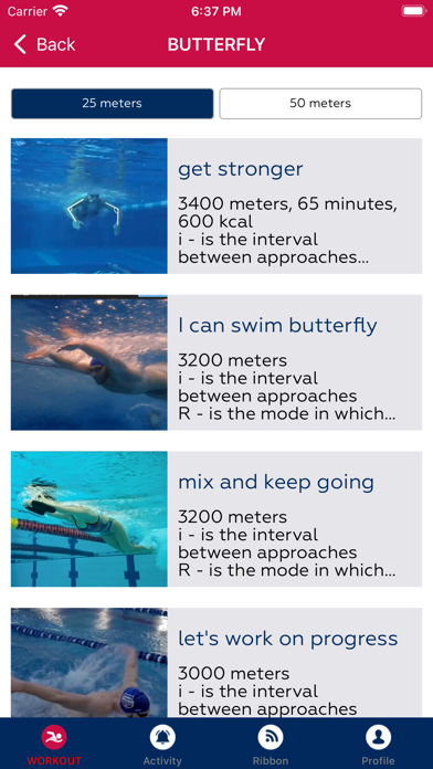 SwimTraining screenshot 2