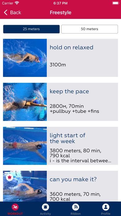 SwimTraining screenshot 3