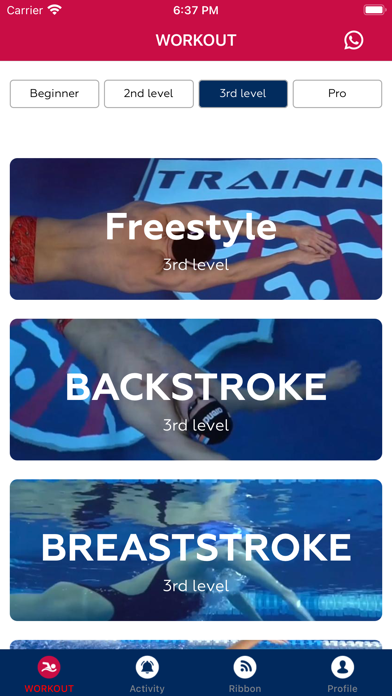 SwimTraining screenshot 4