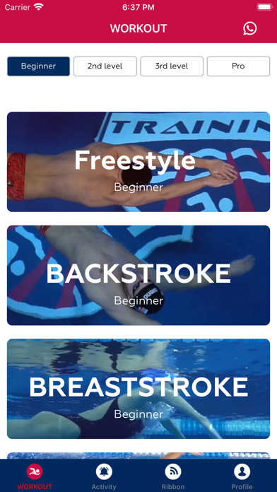 SwimTraining screenshot 5