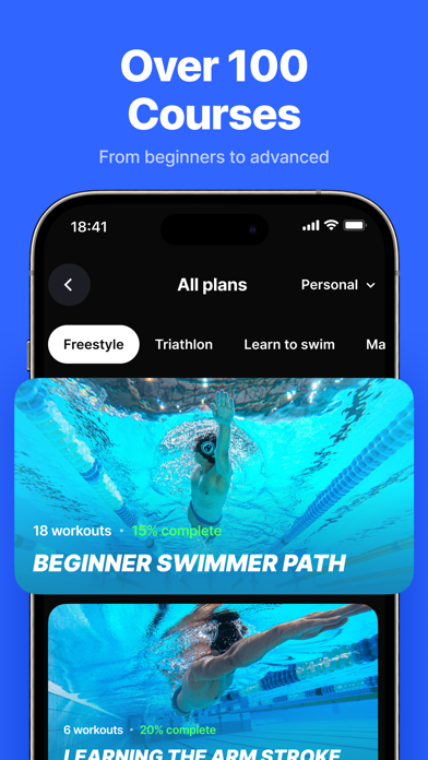 SwimUp: Swimming Workouts App screenshot 5