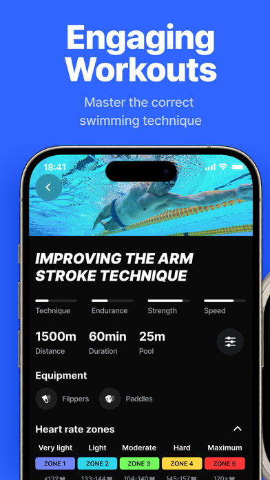 SwimUp: Swimming Workouts App screenshot 4
