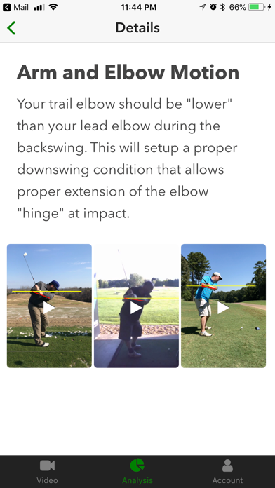 Swingbot: Swing Analysis Coach screenshot 2