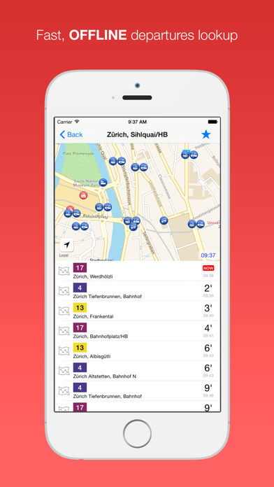 Swiss Public Transport App screenshot 4