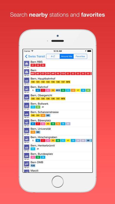 Swiss Public Transport App screenshot 3