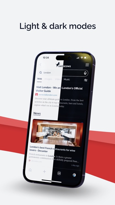 Swisscows Private Search screenshot 3