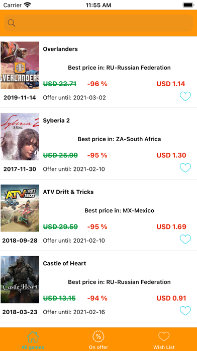 Switch Games & Prices screenshot 2