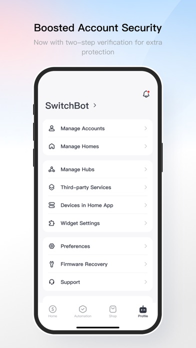 SwitchBot screenshot 2