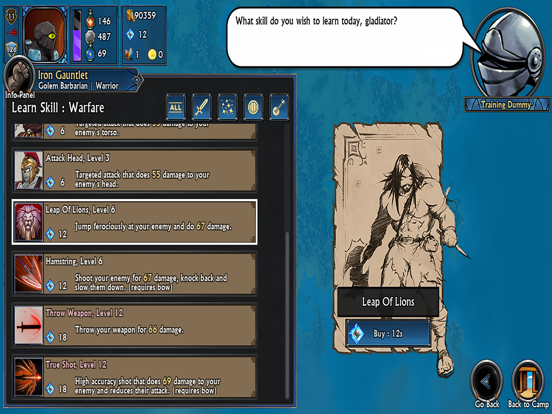 Swords and Sandals Immortals screenshot 3