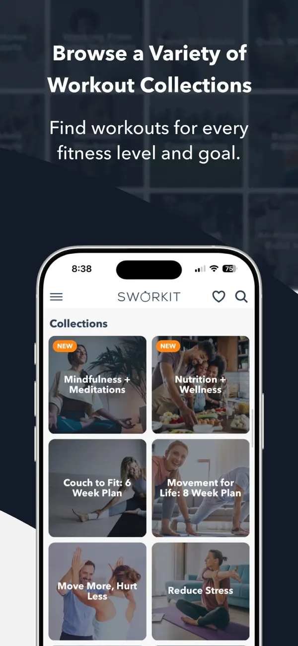 Sworkit Fitness & Wellness App screenshot 3