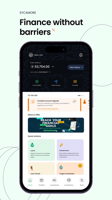 Sycamore - Save.Invest.Borrow screenshot 6