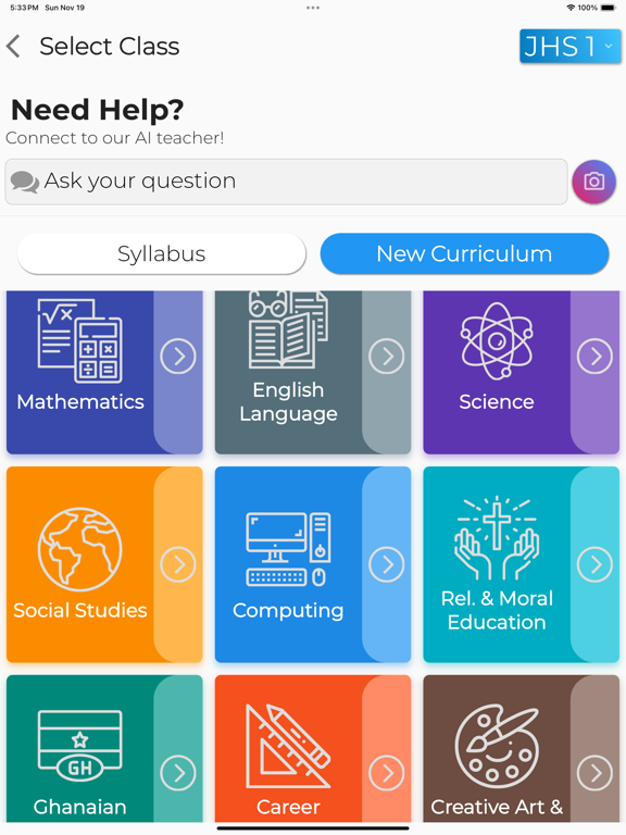 Syllabus GH - Pasco/Books/Quiz screenshot 2