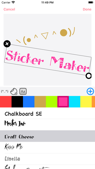 Symbol Infinity: Font Keyboard screenshot 4