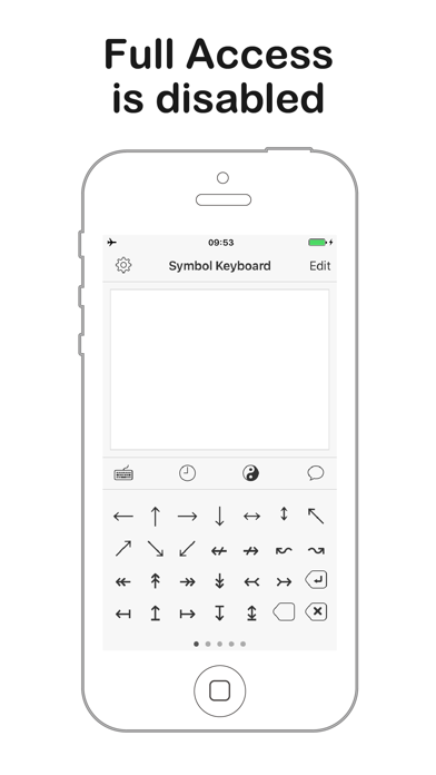 Symbol Keyboard for Texting screenshot 1