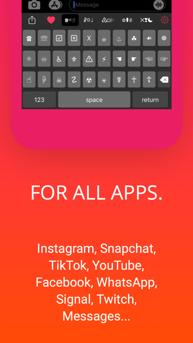 Symbol Keyboard+ screenshot 4