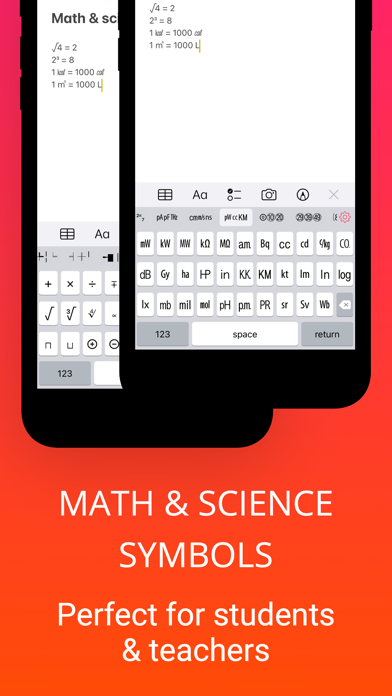 Symbol Keyboard+ screenshot 1