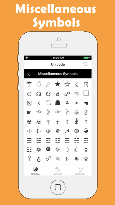 Symbol Pad & Icons for Texting screenshot 1