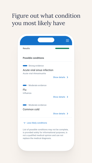 Symptomate – Symptom checker screenshot 2