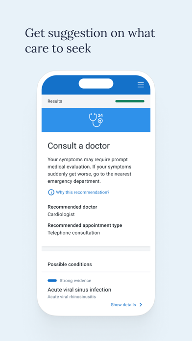 Symptomate – Symptom checker screenshot 3