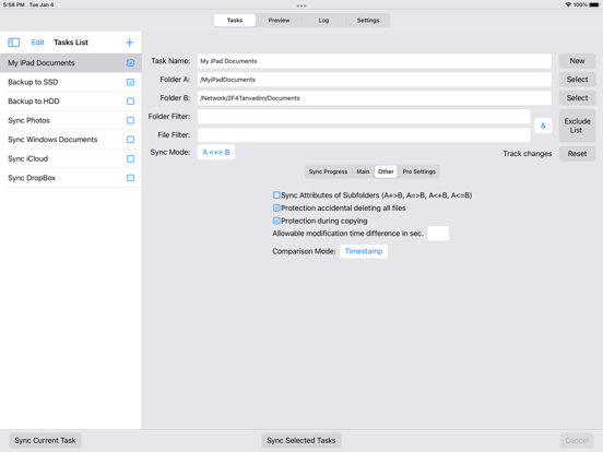 Sync Folders Pro screenshot 5