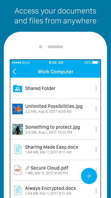 Sync - Secure cloud storage screenshot 4