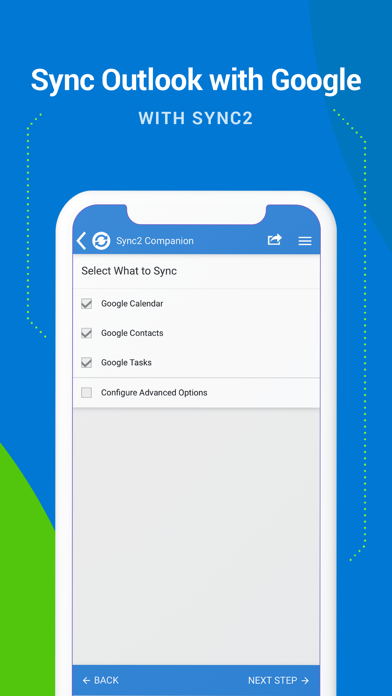 Sync2 Outlook Google & iCloud screenshot 3