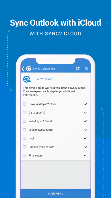 Sync2 Outlook Google & iCloud screenshot 2