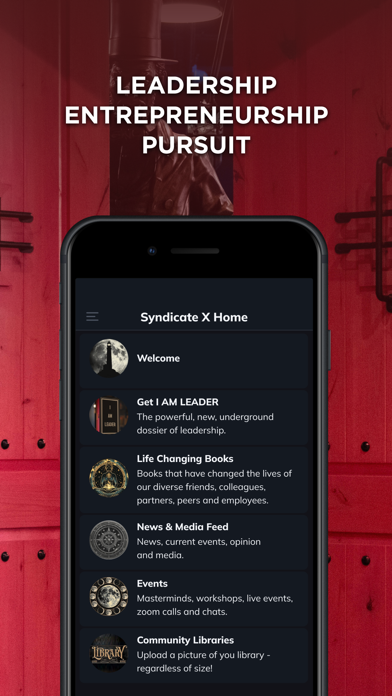 Syndicate X Library screenshot 2