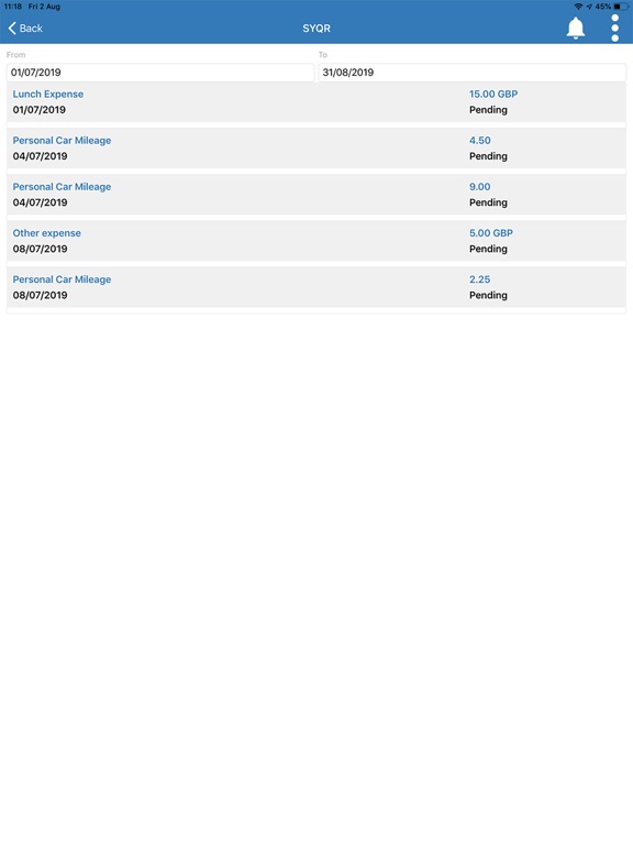 Synergy App screenshot 2