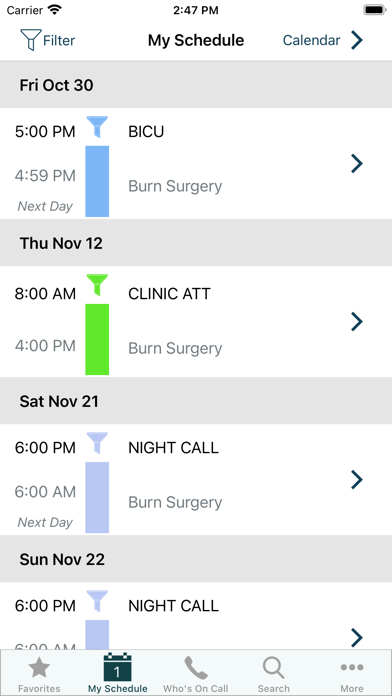 Synergy Mobile - Scheduling screenshot 10