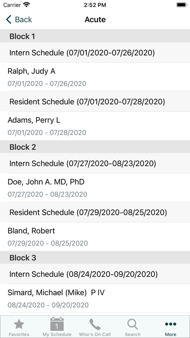 Synergy Mobile - Scheduling screenshot 1