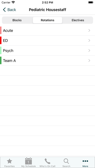 Synergy Mobile - Scheduling screenshot 2