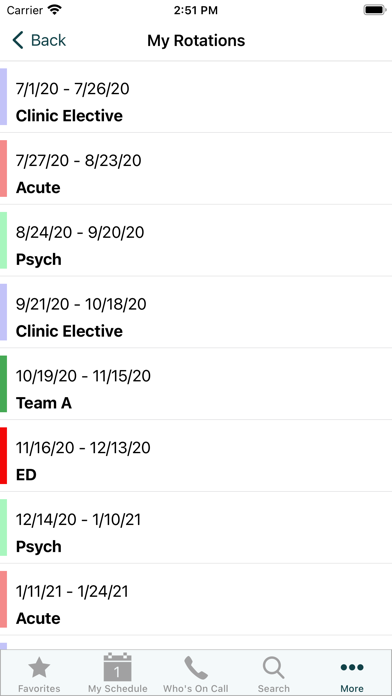 Synergy Mobile - Scheduling screenshot 4