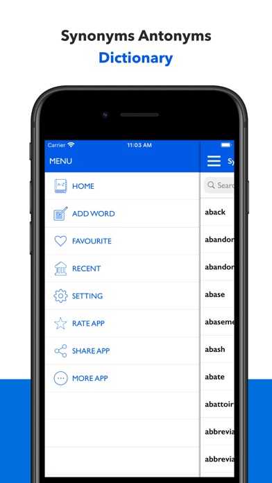 Synonyms & Antonyms Dictionary screenshot 1