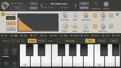 SynthMaster One for iPhone screenshot 5