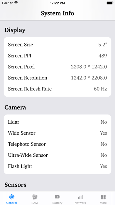 System Info - Monitor RAM & OS screenshot 1