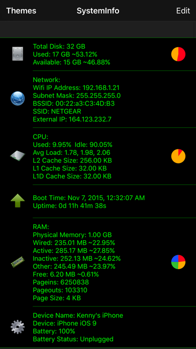 System Information screenshot 3
