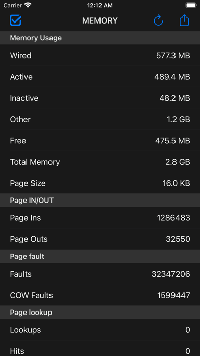 System Status - screenshot 1