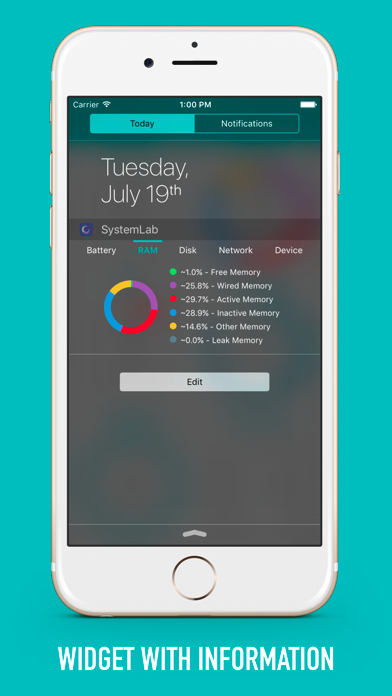 SystemLab Lite - CPU & Battery screenshot 1