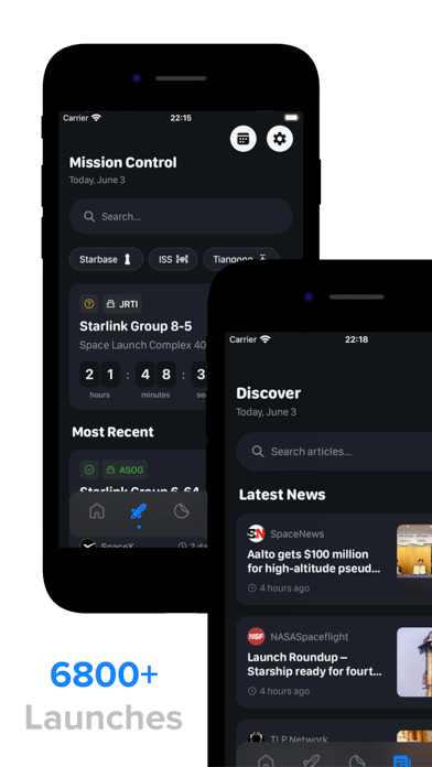 T-Minus – Space Launch Tracker screenshot 3