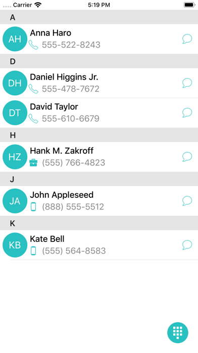 T9 Speed Dialer screenshot 2