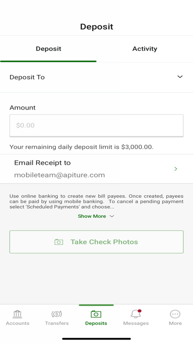 TAB Bank Mobile screenshot 3