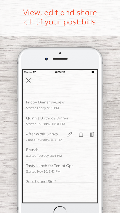 Tab - The simple bill splitter screenshot 1