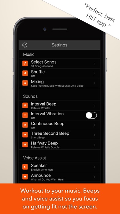 Tabata Timer and HIIT Timer screenshot 2