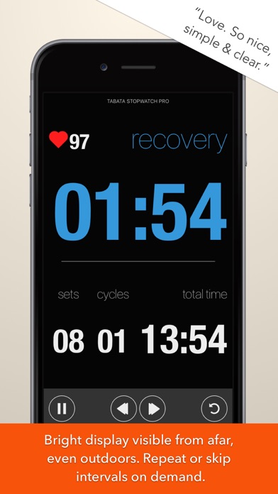 Tabata Timer and HIIT Timer screenshot 4