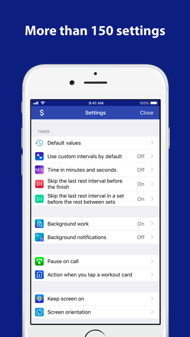 Tabata Timer: Interval Timer. screenshot 1