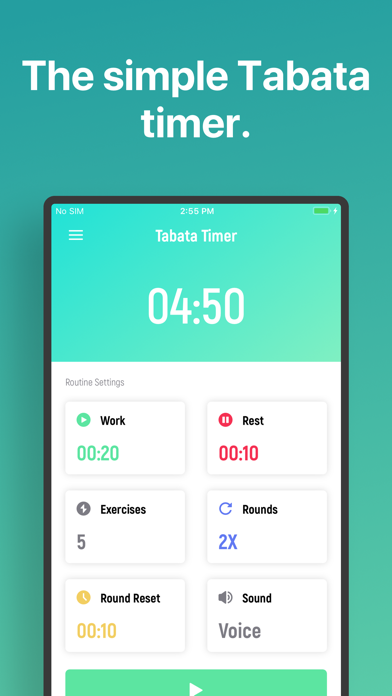Tabata Timer □ screenshot 5